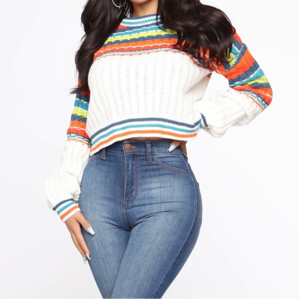 LX multicolor sweater